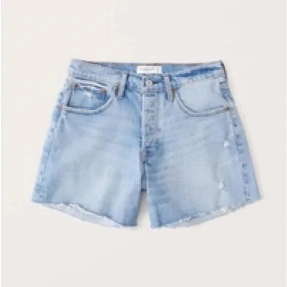 Abercrombie Curve Love Low Rise 90s Baggy Shorts